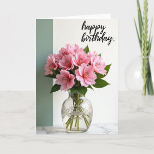 Blossom Still Life Birthday Card