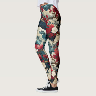 Blossom Storm Leggings - Pretty