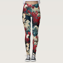 Blossom Storm Leggings - Pretty