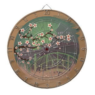 Blossom Sundown Dartboard