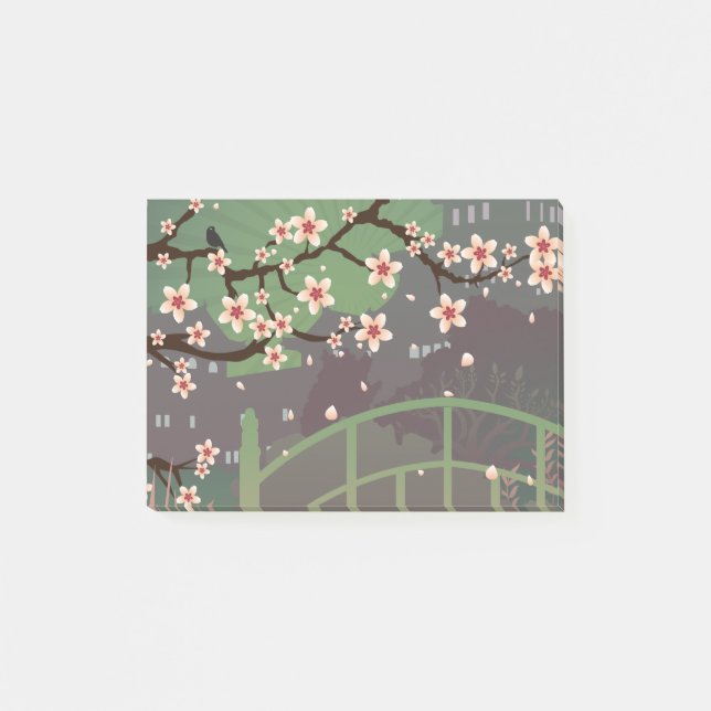 Blossom Sundown Post-it Notes (Front)
