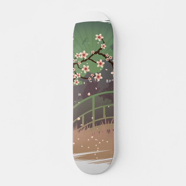 Blossom Sundown Skateboard (Front)