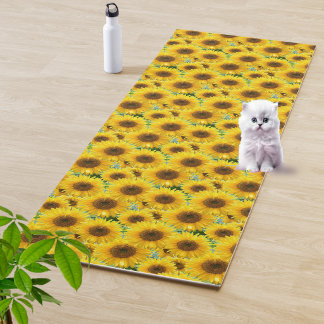 Blossom Sunflowers Yoga Mat
