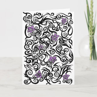 Blossom Tattoo - birthday greetings card
