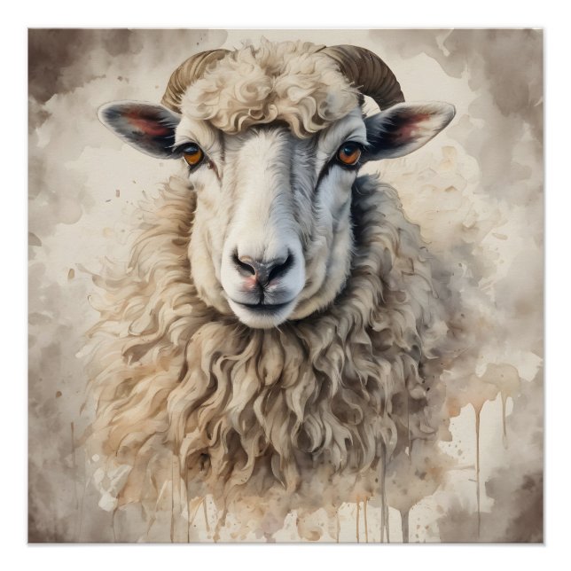 Blossom the Sheep Poster (Front)