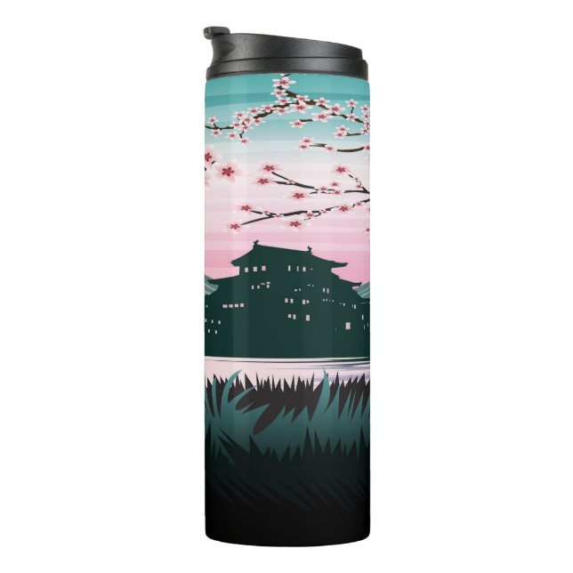 Blossom Thermal Tumbler (Rotated Right)