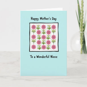 Blossom To A Wonderful Niece Card