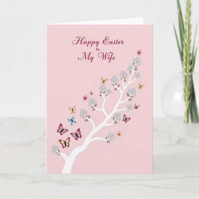 Blossom Tree Celebration Card (Front)