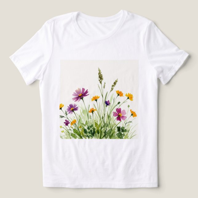 Blossom Tri-Blend Shirt (Design Front)
