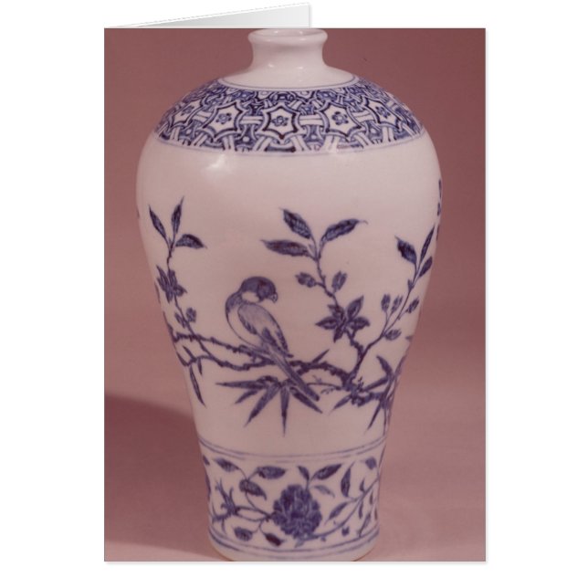 Blossom vase, Ming dynasty (Front)