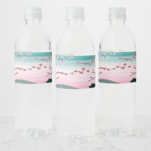 Blossom Water Bottle Label