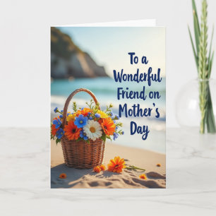 Blossom Wicker Mothers Day Card