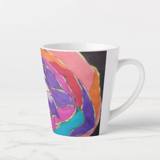 Blossomed Excellence  Latte Mug (Right)