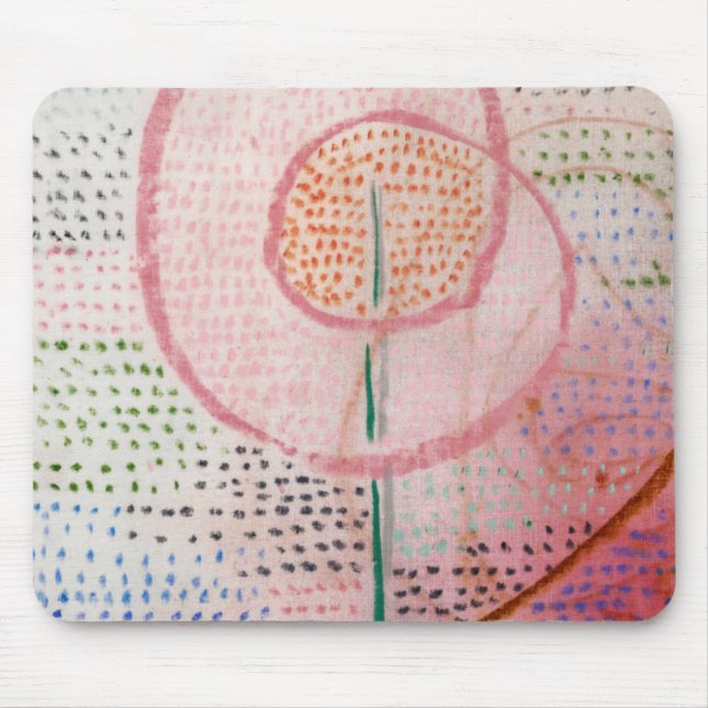 Blossoming (1934) painting by Paul Klee Mouse Pad (Front)
