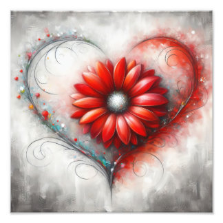 Blossoming Affection Photo Print