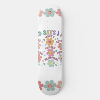 Blossoming Affirmations- Add Skateboard