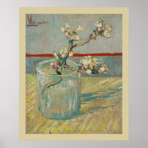 Blossoming Almond Branch by Vincent van Gogh Poster