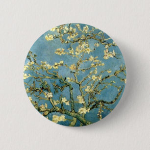 Blossoming Almond Tree by Van Gogh 6 Cm Round Badge