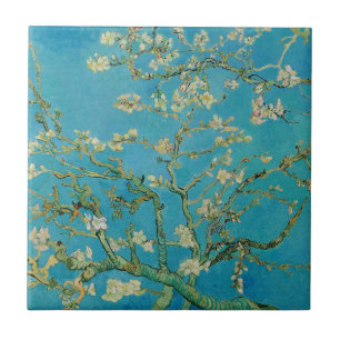 Blossoming Almond Tree by Van Gogh Ceramic Tile