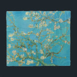 Blossoming Almond Tree by Van Gogh Fleece Blanket<br><div class="desc">Blossoming Almond Tree by Van Gogh. 
Please visit my store for more interesting design and more colour choice => zazzle.com/iwheels*</div>