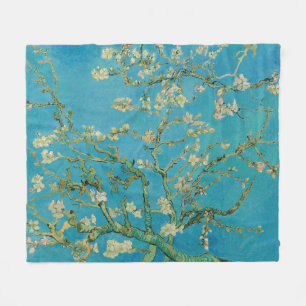 Blossoming Almond Tree by Van Gogh Fleece Blanket