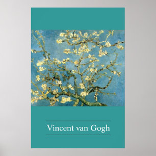 Blossoming Almond Tree by van Gogh Poster Print