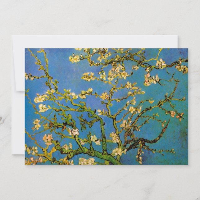Blossoming Almond Tree by Vincent van Gogh (Front)