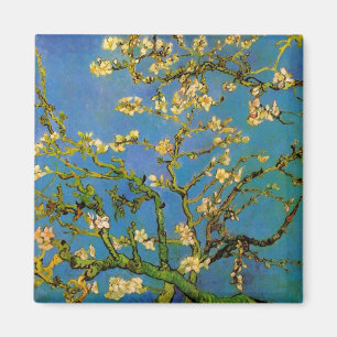 Blossoming Almond Tree by Vincent van Gogh Magnet