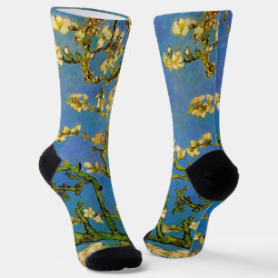 Blossoming Almond Tree by Vincent van Gogh Socks