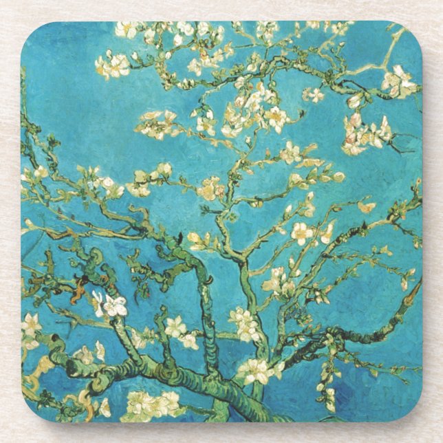 Blossoming Almond Tree - Van Gogh Coaster (Front)