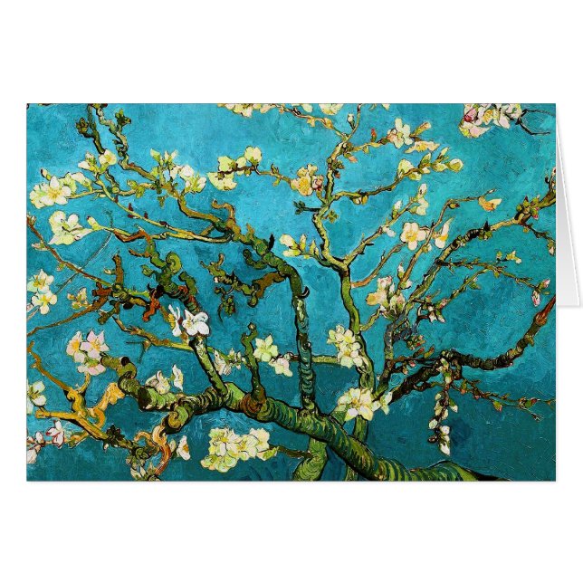 Blossoming Almond Tree Van Gogh Fine Art (Front Horizontal)