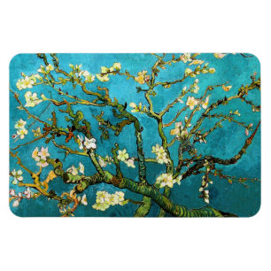 Blossoming Almond Tree Van Gogh Fine Art Magnet