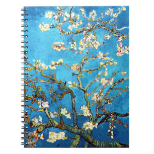 Blossoming Almond Tree Van Gogh Fine Art Notebook