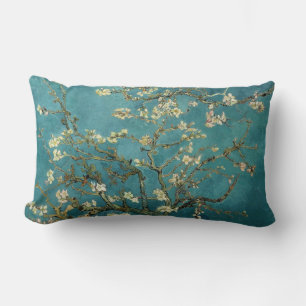 Blossoming Almond Tree, Vincent van Gogh. Lumbar Cushion