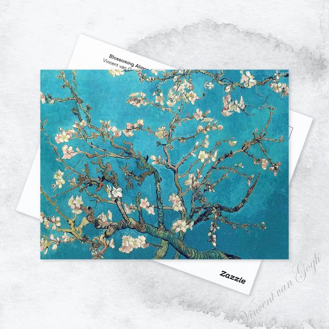Blossoming Almond Tree Vincent van Gogh Postcard (Creator Uploaded)