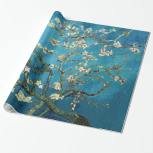 Blossoming Almond Tree, Vincent van Gogh. Wrapping Paper