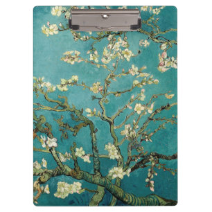 Blossoming Almond Tree Vintage Floral Van Gogh Clipboard