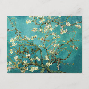 Blossoming Almond Tree Vintage Floral Van Gogh Postcard