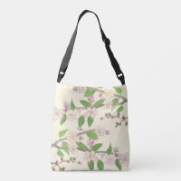 Blossoming Apple Tree Branch Illustration