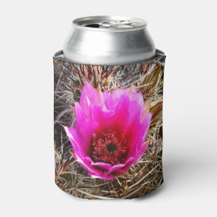 Blossoming Cactus (Prickly Pear) Wildflower Can Cooler