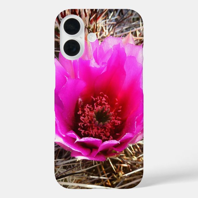Blossoming Cactus (Prickly Pear) Wildflower Case-Mate iPhone Case (Back)