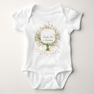 Blossoming Family Tree Baby Bodysuit