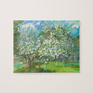 Blossoming garden jigsaw puzzle