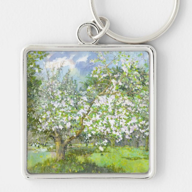 Blossoming garden key ring (Front)