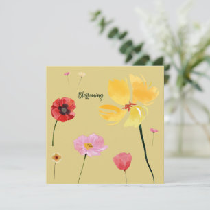 Blossoming Invitation