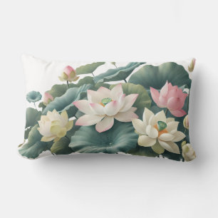 Blossoming Lotus Zen Pillow