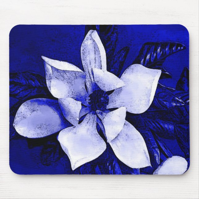 Blossoming Magnolia Mouse Pad (Front)