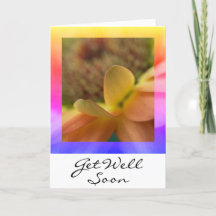 Blossoming Recovery - Get Well Soon Card