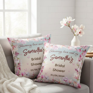 Blossoming Romance - Bridal Shower  Cushion