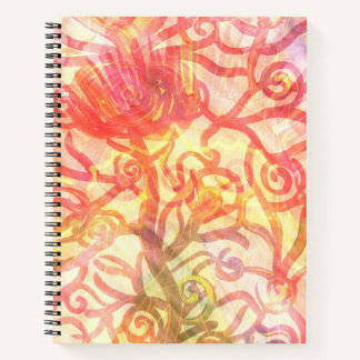 Blossoming Spiral Notebook